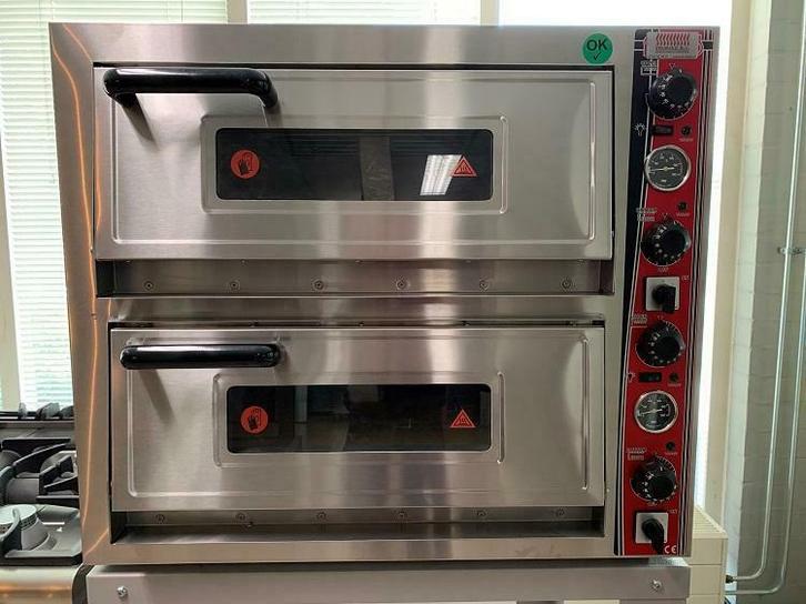 NIEUW! Pizza oven | enkel &  dubbel | 4 & 4 + 4 pizza’s, Zakelijke goederen, Horeca | Keukenapparatuur, Nieuw in verpakking, Ovens, Magnetrons en Steamers
