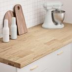 vidaXL Keuken werkblad rechthoekig 140x63,5x4 cm massief, Huis en Inrichting, Tafels | Eettafels, Verzenden, Nieuw