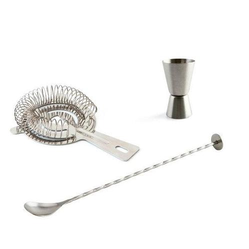 Quid cocktail set bar 3 delig RVS, Huis en Inrichting, Keuken | Keukenbenodigdheden, Ophalen of Verzenden