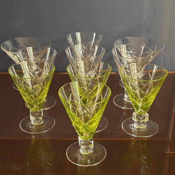 Doyen - Drinkset (10) - Prince de Galles - Kristal, Antiek en Kunst, Antiek | Meubels | Tafels