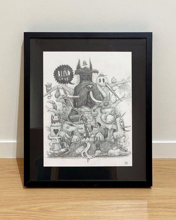 Dulk (1983) - Blind Love, Antiek en Kunst, Kunst | Designobjecten