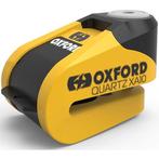 Oxford Quartz Xa10 Alarm Disc Lock - Yellow/Black, Nieuw, Verzenden