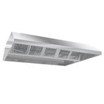 GGM Gastro | Plafond afzuigkap - 3800mm - met filter & |, Onderbouw afzuigkap, Verzenden, Inbouw, Motor