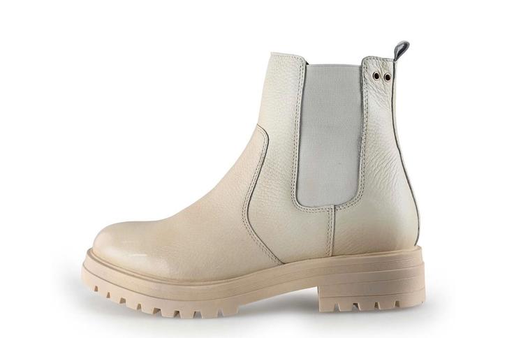Nelson Chelsea boots in maat 41 Wit, Kleding | Dames, Schoenen, Wit, Zo goed als nieuw, Overige typen, Verzenden