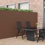 vidaXL Tuinhek Dubbelzijdig Bruin 1,8x3 m PVC, Tuin en Terras, Verzenden, Nieuw, Kunststof