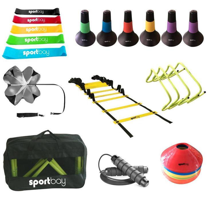 Speed en agility training kit 7-in-1 - Voetbal Training, Sport en Fitness, Fitnessmaterialen, Overige typen, Nieuw, Armen, Benen