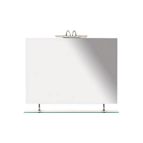 Badkamerspiegel Sapho Wega 90x80 cm met Planchet Glas, Doe-het-zelf en Verbouw, Sanitair, Bad, Nieuw, Ophalen of Verzenden