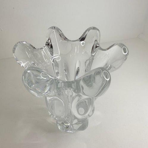 Art Vennes France - Vaas - Bloem - Kristal - Cristal souffle, Antiek en Kunst, Curiosa en Brocante