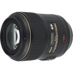 Nikon AF-S 105mm F/2.8G ED VR Micro occasion, Audio, Tv en Foto, Fotografie | Lenzen en Objectieven, Verzenden, Gebruikt