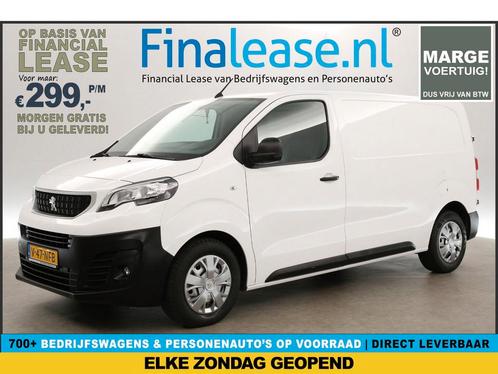 Peugeot Expert 1.5 BlueHdi L2H1 MARGE Airco Cruisecontrol, Auto's, Bestelauto's, Lease, Handgeschakeld, Diesel, Peugeot, Wit, Verzenden