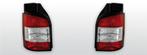 Achterlichten | Volkswagen T5 2003-2009 | rood/wit | met ach, Verzenden, Nieuw, Volkswagen