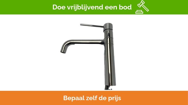 Bieden: Foresti Suardi Paini 4086C Chrome Single, Watersport en Boten, Bootonderdelen, Kombuis en Sanitair, Nieuw, Zeilboot of Motorboot