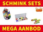 Schmink sets - Mega aanbod schmink, Hobby en Vrije tijd, Feestartikelen, Nieuw, Ophalen