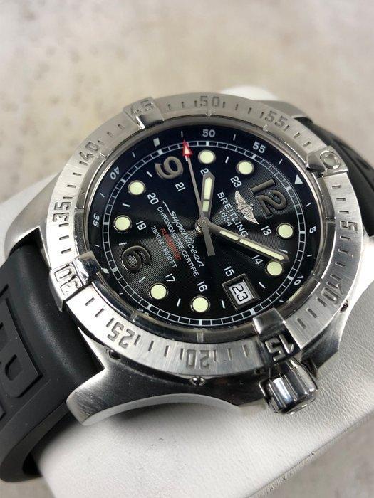 Breitling - Superocean Steelfish Automatic 2000M - A17390 -, Sieraden, Tassen en Uiterlijk, Horloges | Heren