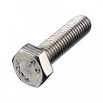 M10 Bout - 10 x 25mm - klasse 8.8 - gegalvaniseerd - metrisc, Ophalen of Verzenden, Nieuw, Minder dan 50 mm, Bouten of Moeren