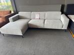 Hoekbank Umberto beige grijz sofa nieuw model, Ophalen, Nieuw, Stof, Sofa beige grijs