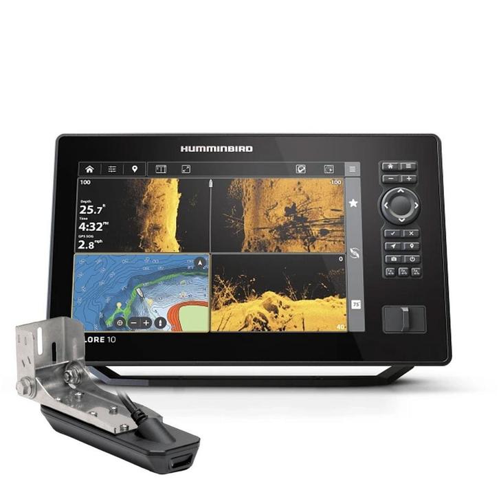 Humminbird Xplore 10 MSI+ Kaartplotter / Fishfinder met Spie, Watersport en Boten, Navigatiemiddelen en Scheepselektronica, Nieuw