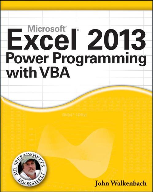 Excel 2013 Power Programming with VBA 9781118490396, Boeken, Wetenschap, Zo goed als nieuw, Verzenden