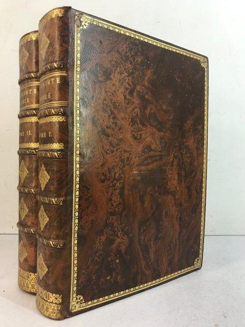 Louis-Isaac Lemaistre de Sacy - La Sainte Bible contenant, Antiek en Kunst, Antiek | Boeken en Bijbels
