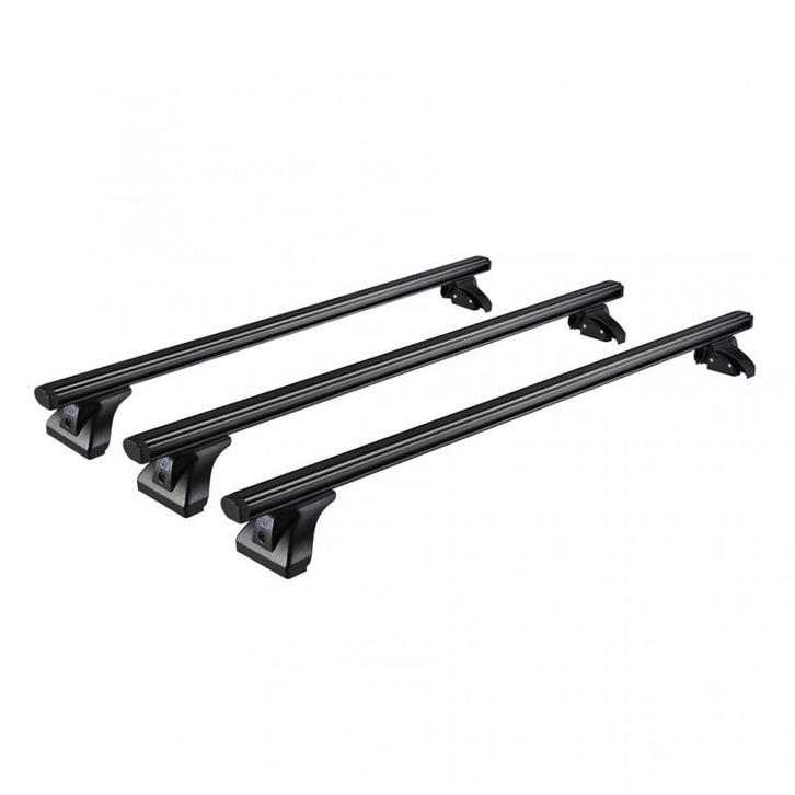 Zwart Aluminium Dakdragers Ford Transit Custom 2012-2018, Auto-onderdelen, Overige Auto-onderdelen, Nieuw, Ford, Ophalen of Verzenden