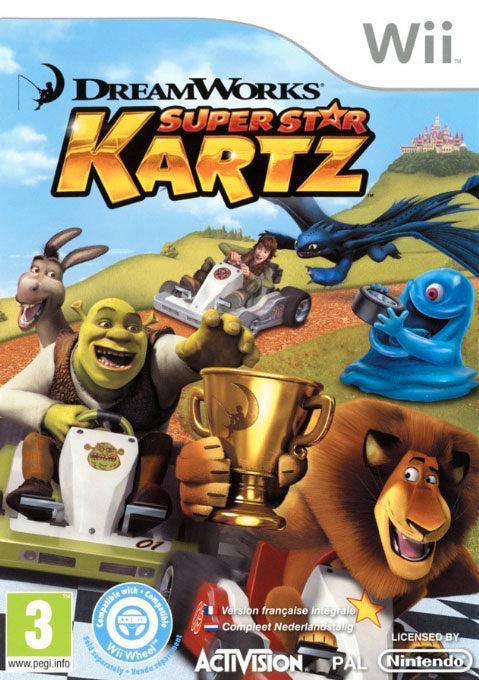Wii Super Star Kartz, Spelcomputers en Games, Games | Nintendo Wii, Zo goed als nieuw, Verzenden