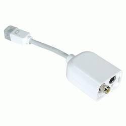 Apple M9109G/A Mini VGA naar S-Video Adapter, Computers en Software, Overige Computers en Software, Zo goed als nieuw, Verzenden