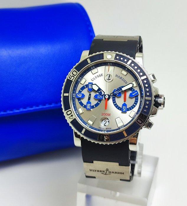 Ulysse Nardin - Maxi Marine Diver Chronograph - 8003-102 -, Sieraden, Tassen en Uiterlijk, Horloges | Heren