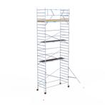 Rolsteiger Basic 135x305 9,2m werkhoogte tegen de gevel, Doe-het-zelf en Verbouw, Steigers, Verzenden, Nieuw, Rolsteiger of Kamersteiger