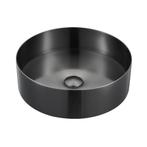 Waskom Felipo 40x40x12cm Gun metal inclusief afvoerplug, Doe-het-zelf en Verbouw, Sanitair, Verzenden, Nieuw
