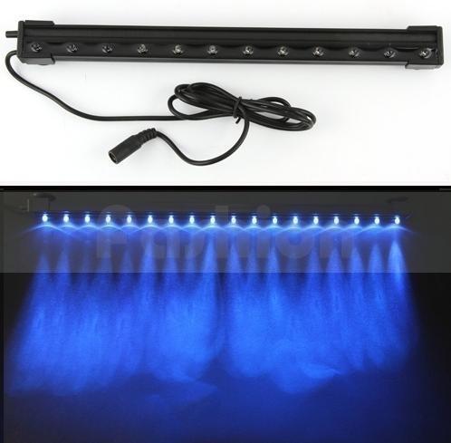 Aquarium LED licht met luchtgordijn BLAUW 47cm, Dieren en Toebehoren, Vissen | Aquaria en Toebehoren, Verlichting of Verwarming