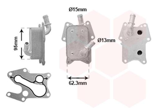 OLIEKOELER VOOR MERCEDES BENZ C-KL W204 2007-2011 2741880101, Auto diversen, Auto-accessoires, Nieuw, Ophalen of Verzenden