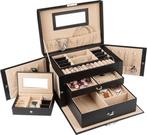 2dekans | LifeGoods Sieradendoos – 20 Vakken & Reisdoosje –, Ophalen of Verzenden, Gebruikt