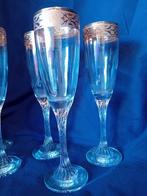 Drinkset (6) - fluit - Kristal - Oro 24k