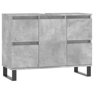 Badkamerkast 80cm Grijs - Retourdeal - 35% Korting! beschikbaar voor biedingen