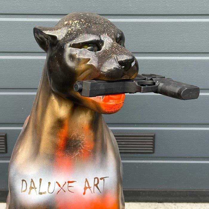 Daluxe Art - 1999 • XXL Pop Art Panther – Pinocchio x, Antiek en Kunst, Kunst | Designobjecten