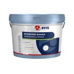Avis muurverf binnen 10 liter, wit, Verzenden, Nieuw