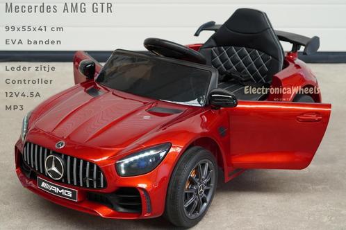 Mercedes GTR AMG - Elektrische Kinderauto -Afstandsbediening, Kinderen en Baby's, Speelgoed | Buiten | Accuvoertuigen, Nieuw, Ophalen of Verzenden