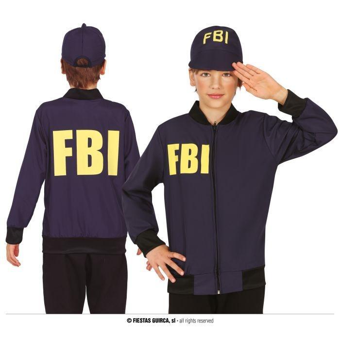 FBI Verkleedset 2-Delig Kind, Kleding | Heren, Carnavalskleding en Feestkleding, Nieuw, Ophalen of Verzenden