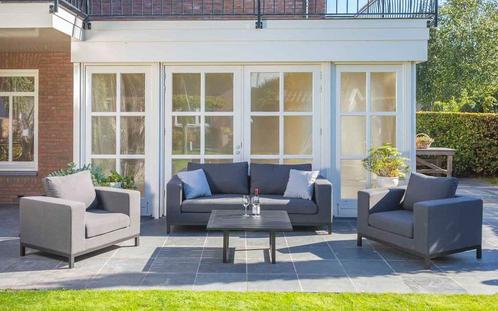 Flow. Square loungeset sooty |, Tuin en Terras, Tuinsets en Loungesets, Ophalen of Verzenden