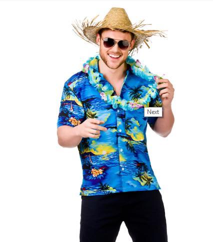 Hawaii shirt, Hobby en Vrije tijd, Feestartikelen, Feestartikel, Nieuw, Verzenden