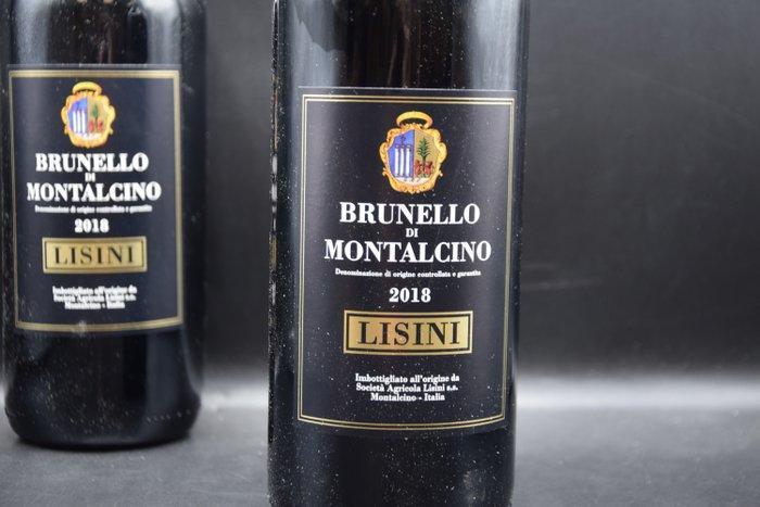 2018 Lisini - Brunello di Montalcino DOCG - 2 Magnums (1.5L), Verzamelen, Wijnen
