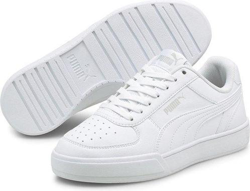 PUMA Caven Jr Unisex Sneakers - White/GrayViolet - Maat 38.5, Kleding | Dames, Schoenen, Nieuw, Verzenden