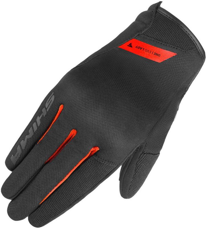 SHIMAOneEvoDamesZwartRoodHandschoenen, Motoren, Kleding | Motorkleding, Dames, Nieuw met kaartje, Handschoenen, Verzenden