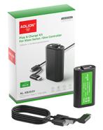 AOLION Accu voor Xbox One X/S/Elite Controller - 1400mAh (Ni, Spelcomputers en Games, Verzenden, Nieuw
