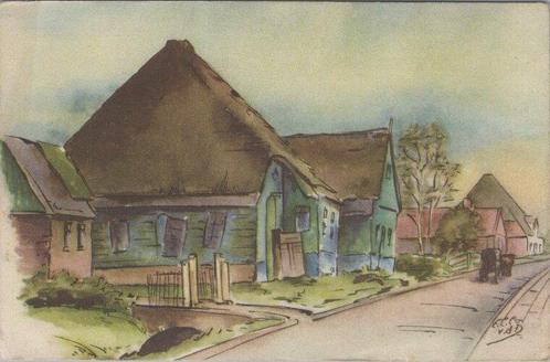 NOORD-HOLLAND - Oude boerderij in de Streek. Variatie op ..., Verzamelen, Ansichtkaarten | Nederland, Verzenden