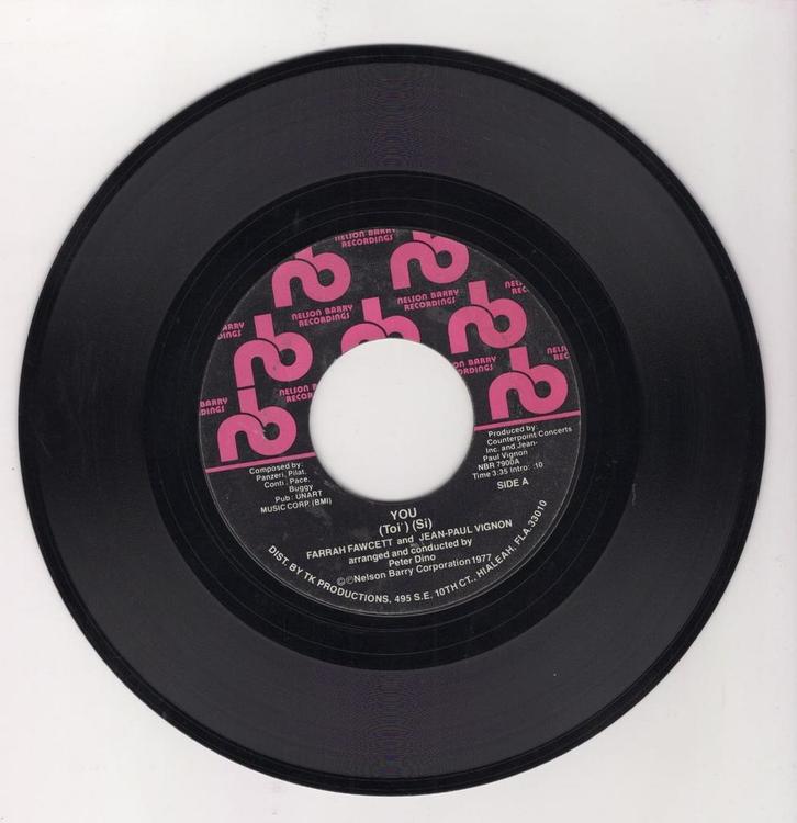 Farrah Fawcett, Jean-Paul Vignon – You / Let Me Get To Know, Cd's en Dvd's, Vinyl Singles, Ophalen of Verzenden