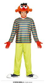 Ernie Kostuum - Bert en Ernie, Hobby en Vrije tijd, Verzenden, Nieuw, Feestartikel