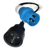 CEE Verloop Contrastekker - 230 Volt - 16 Ampere - 3 Pen - C, Auto-onderdelen, Ophalen of Verzenden, Nieuw, Universele onderdelen