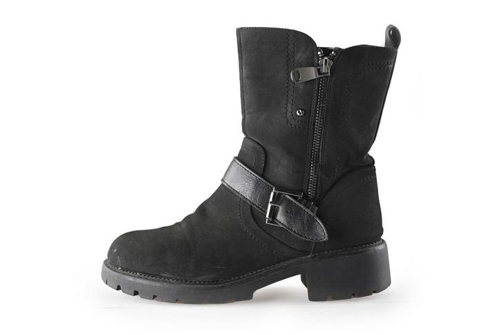 Supercracks Biker boots in maat 38 Zwart | 10% extra korting, Kleding | Dames, Schoenen, Zwart, Gedragen, Overige typen, Verzenden