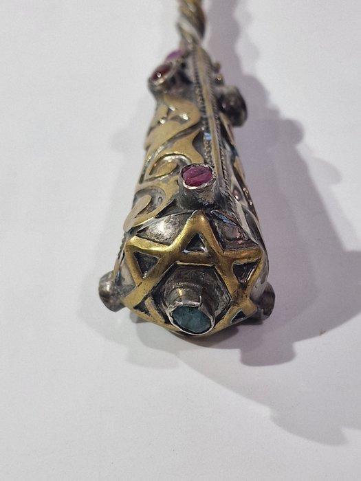 Judaica - Verzilverd - 1970-1980 - Torah vinger Yad Joods, Antiek en Kunst, Antiek | Boeken en Bijbels